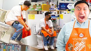 Fake Home Depot Employee TOPNOTCHIDIOTS [upl. by Wald]