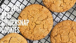 The Very Best Gingersnap Cookies [upl. by Ken852]