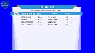 Ginninderra 1st Grade v Tuggeranong 1st Grade [upl. by Julina985]