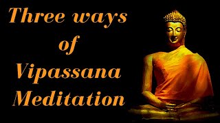 Osho Vipassana Meditation Three methods to go deep [upl. by Elimac]