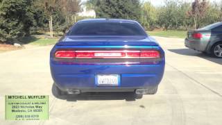 2012 Dodge Challenger SXT 36 V6 Best Exhaust Mod by Mitchell Muffler [upl. by Druce171]