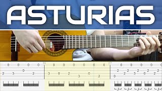 Asturias Leyenda  Isaac Albeniz Easy Short Version 🎸 Guitar Tutorial  Tabs 📄 [upl. by Selestina769]