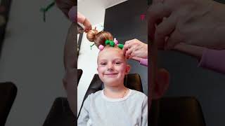 Hilarious and Wild Fun Moments from Kids Crazy Hair Day shorts [upl. by Routh]