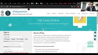 How to register on efiling portal for district court efiling efilingportal [upl. by Bala]