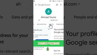 gmail password change kasy karygmailpasswordchange changepasward [upl. by Schnell]