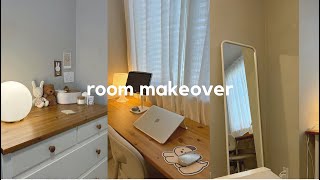 major room makeover amp tour 2024 🛏️ minimalist aesthetic pinterest inspired [upl. by Eadwina]