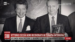 Vittorio Cecchi Gori ricoverato in terapia intensiva  Storie italiane 14022024 [upl. by Karalynn]