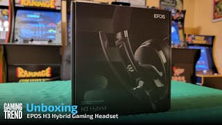 EPOS H3 Hybrid Gaming Headset Unboxing Gaming Trend [upl. by Negaet714]