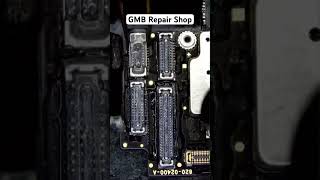 Repairing an iPhone Motherboard Connector gmbrepairshop shorts [upl. by Retrop]