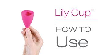 How to Use a Lily Cup  Lily Cup Compact  INTIMINA [upl. by Nicoli]