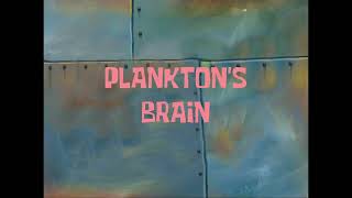 Planktons Brain  SpongeBob episode title card recreated from my dream [upl. by Cudlip]