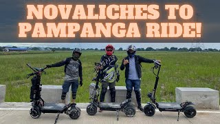 Electric Scooter Ride from Novaliches to Pampanga  Raze Taurus [upl. by Sibeal]