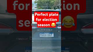 US elections election usa licenseplate [upl. by Penn]