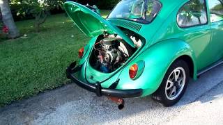 1968 VW Bug Beetle start 1600 dp Engle 100 [upl. by Jaban]