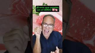 El error que cometes con el cerdo cerdo salud alimentos dieta keto [upl. by Yelich]