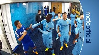 City 11 Chelsea  TUNNEL CAM  Barclays Premier League 1415 [upl. by Enilaf791]