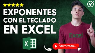 Cómo PONER EXPONENTE en Excel con el TECLADO  ⌨️ Eleva al Cuadrado Superíndice o Subíndice ⌨️ [upl. by Enerual]