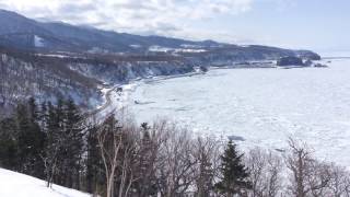 Winter view of Shiretoko Utoro Onsen East Hokkaido  北海道道東  知床宇登呂溫泉 冬季風景 [upl. by Ainslie445]