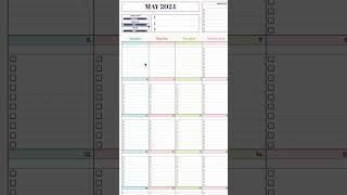 📆 Lifetime Task Calendar Google Sheets Template tasktracker taskcalendar todolist googlesheets [upl. by Idisahc105]