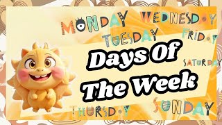 Days Of The Week  7 days of the week  Vocabulary [upl. by Regor205]