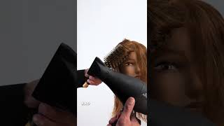 Using Different Brushes While BlowDrying [upl. by Blanding]