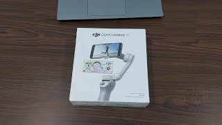 DJI OSMO Mobile SE Unboxing [upl. by Ardisi298]