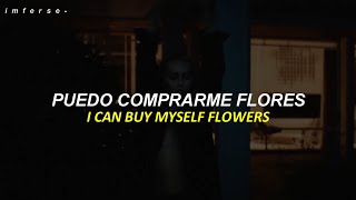 flowers traducida español LetraLyrics  Miley Cyrus [upl. by Mcclary]