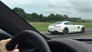 Benga é Benga MercedesBenz AMG GT S vs Porsche 911 Turbo S [upl. by Ineslta105]