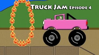 Vids4kidstv  Truck Jam Episode 4 [upl. by Ianaj]