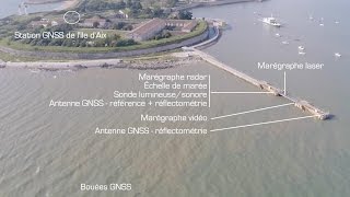 Lîle aux chercheurs  Mesures de marée à lîle dAix [upl. by Ttenaj]