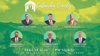 Tuesday Night  Catawba County Baptist Campmeeting  Evangelist Travis Kiriluk  81324 [upl. by Damas]