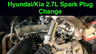 DIY Kia Rondo Spark Plug Change [upl. by Bausch71]