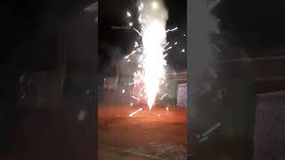 Fountain Diwali celebration with crackers sonukutty97 diwali crackers diwali2024 [upl. by Rooke]