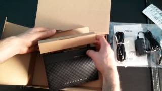 Asus DSL N12E Modem Router Wireless N300 Unboxing [upl. by Afra]