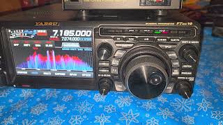 Yaesu FTdx10 some features and check SWR ALC Power Output touch screen [upl. by Melessa190]