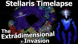 The Extradimensional Invasion  Stellaris Timelapse [upl. by Nicol97]