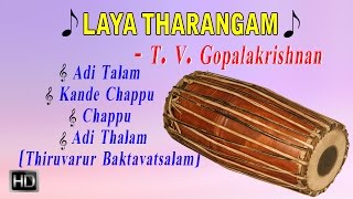 Laya Tharangam  Mridangam  Classical Instrumental  Jukebox  T V Gopalakrishnan [upl. by Zandra]