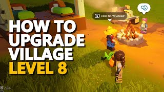 How to Upgrade Village to level 8 Fortnite Lego [upl. by Guendolen]