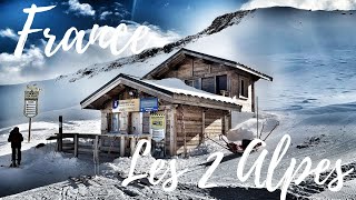 Les 2 Alpes  France ski  4K [upl. by Bast]