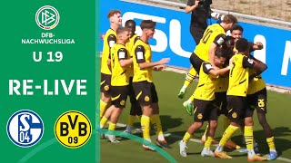 RELIVE  Schalke 04 U19 vs Borussia Dortmund U19  U 19DFBNACHWUCHSLIGA 202425 [upl. by Aihsetel]