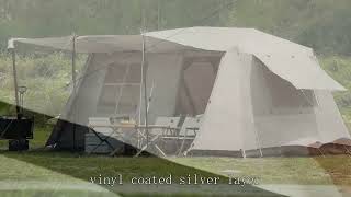 Ultralight tent Company Chinese Good Cheapest Cheap [upl. by Ilujna]