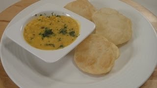 Luchi With Cholar Dal  Bengali Special Recipe  Sanjeev Kapoor Khazana [upl. by Hajin]