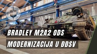 CROARMFOR 58 Iskusni Bradley u Ukrajini  ĐĐSV Centar za održavanje  Hrvatska Vojska Croatian Army [upl. by Ariat24]