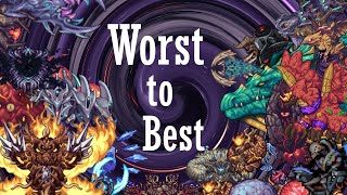 All Calamity Bosses Ranked from WORST TO BEST [upl. by Sheng]