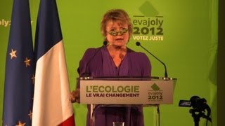 Eva Joly appelle à se rassembler autour de Hollande [upl. by Charie264]