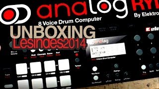 ELEKTRON ANALOG RYTM  Unboxing [upl. by Esyla106]