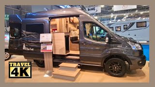 Fourgon Aménagé Linéo C550 4x4 Black Forest van vanlife [upl. by Novahc]