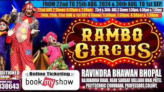 Rambo Circus Ravindra Bhawan Bhopal [upl. by Haisi165]