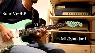 Suhr V60LP vs ML Standard  95 AM Std Strat  Friedman Smallbox 50  Suhr Reactive Load G12M IR [upl. by Gut]