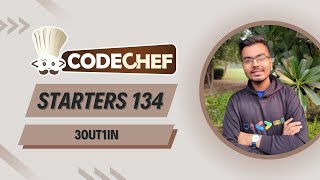 3out1in Solution  Starters 134 Codechef  2 Heaps Technique  Explanation  Intuition C [upl. by Jadda633]